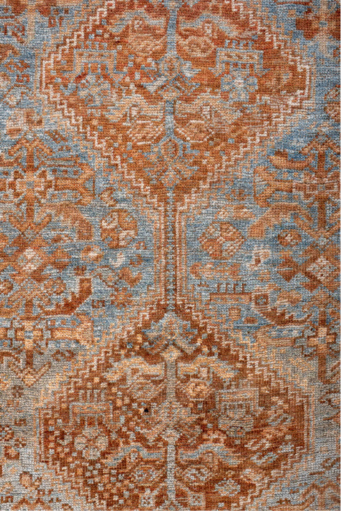 Antique Shiraz Runner Rug (3' x 8')